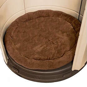 Insulated Doghouse Fleece Bed