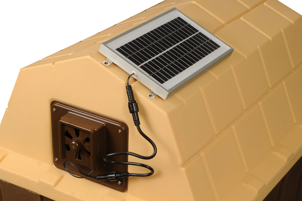 solar fan for dog house